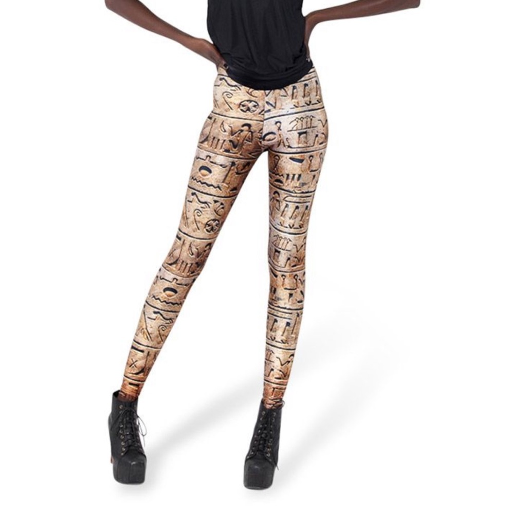 Blackmilk hieroglyphics leggings
